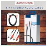 6-FT STEREO AUDIO CABLE