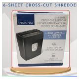 6-SHEET CROSS-CUT SHREDDER (AS IS)