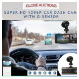 SUPER HD 1296P CAR DASH CAM WITH G-SENSOR