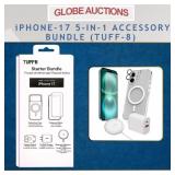 iPHONE-17 5-IN-1 ACCESSORY BUNDLE (TUFF-8)