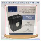 6-SHEET CROSS-CUT SHREDDER (AS IS)