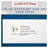200-MG ROSEMARY NON-GMO HERB SEEDS