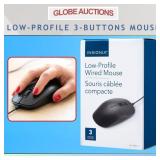 LOW-PROFILE 3-BUTTONS MOUSE