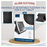 UNIVERSAL FLEXVIEW FOLIO FOR 9'-11' TABLET