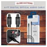 6-FT DIGITAL OPTICAL AUDIO CABLE