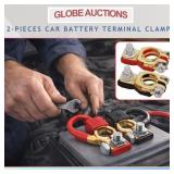 2-PIECES CAR BATTERY TERMINAL CLAMPS