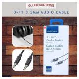 3-FT 3.5MM AUDIO CABLE