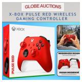 X-BOX PULSE RED WIRELESS GAMING CONTROLLER