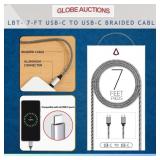 LBT- 7-FT USB-C TO USB-C BRAIDED CABLE