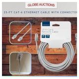 25-FT CAT-6 ETHERNET CABLE W/ CONNECTORS