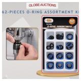 62-PIECES O-RING ASSORTMENT KIT