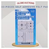 33-PIECES SELF ADHESIVE FELT PADS