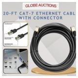 20-FT CAT-7 ETHERNET CABLE WITH CONNECTOR