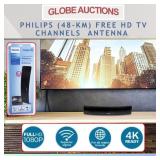 PHILIPS (48-KM) FREE HD TV CHANNELS  ANTENNA