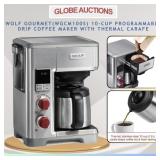 WOLF GOURMET DRIP COFFEE MAKER,10-CUP_MSP:$799