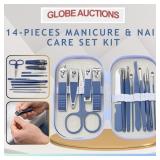 14-PIECES MANICURE & NAIL CARE SET KIT