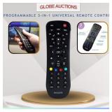 PROGRAMMABLE 3-IN-1 UNIVERSAL REMOTE CONTROL