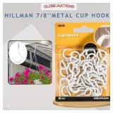 HILLMAN 7/8''METAL CUP HOOKS