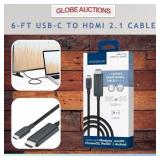 6-FT USB-C TO HDMI 2.1 CABLE