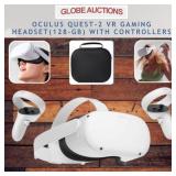 OCULUS QUEST-2 VR HEADSET(128-GB) WITH CONTROLLERS