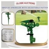 IMPULSE SPRINKLER WITH ADJUSTABLE PATTERN