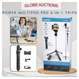BOWER MULTIPOD PRO 6-IN-1 TRIPOD