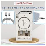 LBT 1-FT USB TO LIGHTNING CABLE