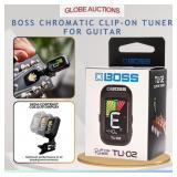 BOSS CHROMATIC CLIP-ON TUNER FOR GUITAR