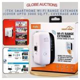 NEW ITEK SMARTHOME WI-FI RANGE EXTENDER