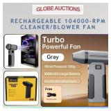 RECHARGEABLE 104000-RPM CLEANER/BLOWER FAN