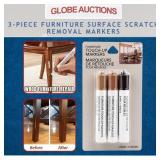 3-PIECE FURNITURE SURFACE SCRATCH REMOVAL MARKERS