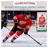 DETROIT RED WINGS HOCKEY JERSEY (SIZE: XL)