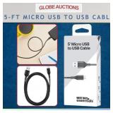5-FT MICRO USB TO USB CABLE