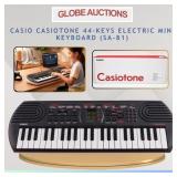 CASIO CASIOTONE 44-KEYS ELECTRIC KEYBOARD (SA-81)