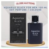 AQUARIUS BLACK FOR MEN 100-ML EDT PERFUME/COLOGNE