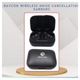 RAYCON WIRELESS NOISE CANCELLATION EARBUDS (AS IS)