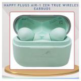 HAPPY PLUGS AIR-1 ZEN TRUE WIRELESS EARBUDS(AS IS)