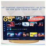 65' SAMSUNG HDR QLED TIZEN OS SMART TV, 4K UHD