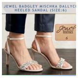 JEWEL BADGLEY MISCHKA HEELED SANDAL (SIZE:6)
