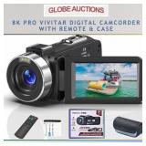 8K VIVITAR PRO DIGITAL CAMCORDER (MSP:$249)