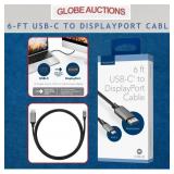 6-FT USB-C TO DISPLAYPORT CABLE