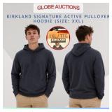 KIRKLAND SIGNATURE ACTIVE PULLOVER HOODIE (S: XXL)