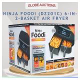 NEW NINJA FOODI 2-BASKET 6-IN-1 AIR FRYER_MSP:$209