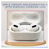 APPLE AIRPODS PRO (GEN-2) W/ WIRELESSï¿½CASE (AS IS)