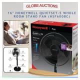 NEW 16' HONEYWELL QUIETSET-5 WHOLE ROOM STAND FAN