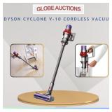 DYSON CYCLONE V-10 CORDLESS VACUUM (MSP:$600)