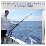 PREMIUM HIGH-PERFORMANCE FISHING ROD (AS IS)