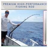 PREMIUM HIGH-PERFORMANCE FISHING ROD (AS IS)