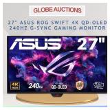 27' ASUS ROG 4K QD-OLED GAMING MONITOR