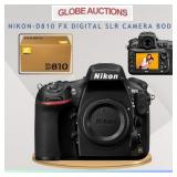 NIKON-D810 FX 36.3MP DSLR CAMERA BODY (MSP:$1999)